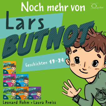 Noch mehr von Lars Butnot, 1 Audio-CD: 6 neue Geschichten erzählt für Kinder ab 3 Jahren. 75 Min.. Lesung. Ungekürzte Ausgabe