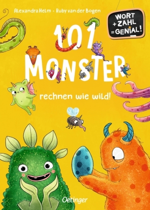 101 Monster rechnen wie wild!: Wort + Zahl = genial! Level 1