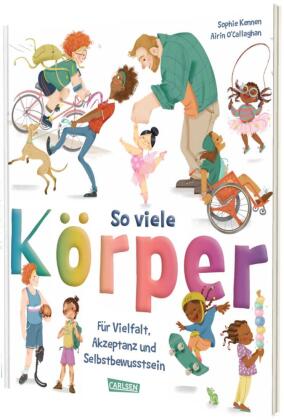 So viele Körper: Ein Bilderbuch, das Kindern ab 3 Jahren die Vielfalt und Akzeptanz unterschiedlicher Körper näherbringt.