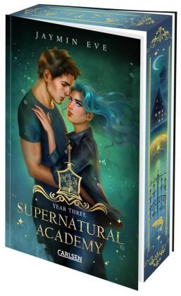Supernatural Academy: Year Three (Supernatural Academy 3): Magische New Adult-Romantasy mit dreiseitigem Motiv-Farbschnitt - nur solange der Vorrat reicht!