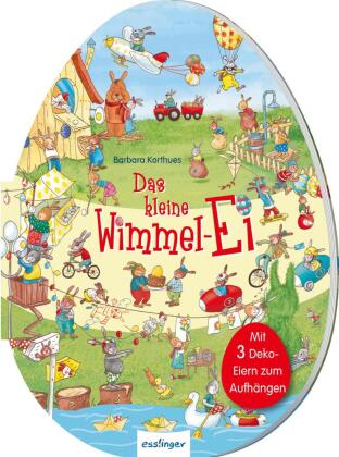Das kleine Wimmel-Ei, mit Extra: Pappbuch in Ei-Format, süßes Ostergeschenk ab 3 Jahren