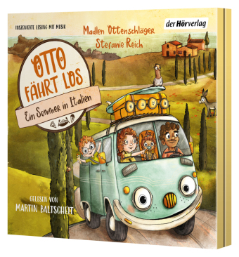 Otto fährt los - Ein Sommer in Italien, 1 Audio-CD: Hörbuch für alle Vanlife-Fans & Camper-Kinder, Reisen mit dem Bus - Abenteuer für Kinder ab 4 Jahren. 67 Min.. CD Standard Audio Format. Lesung.