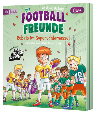 Die Football-Freunde - Rebels im Superschlamassel, 1 Audio-CD, 1 MP3: Das zweite American-Football-Abenteuer für Kinder ab 8 Jahren. 139 Min.. Lesung.