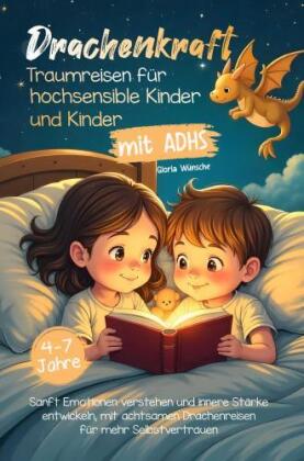 Drachenkraft: Traumreisen für hochsensible Kinder und Kinder mit ADHS: Sanft Emotionen verstehen und innere Stärke entwickeln, mit achtsamen Drachenreisen für mehr Selbstvertrauen (4-7 Jahre)