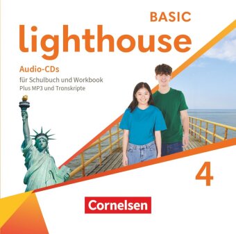 Lighthouse - Basic Edition - Band 4: 8. Schuljahr: Audio-CDs für Schulbuch und Workbook