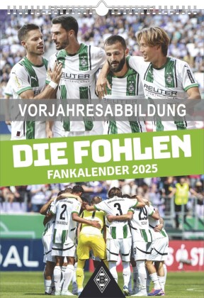 Borussia Mönchengladbach 2026 - Fußball-Kalender - Wand-Kalender - Fan-Kalender - 29,7x42 - Sport: Fankalender 2026