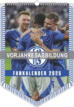 FC Schalke 04 2026 - Bannerkalender - Fan-Kalender - Fußball-Kalender - Wand-Kalender - 29,7x42 - Sport: Fankalender 2026