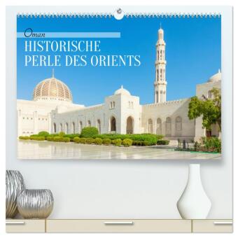 Oman - Historische Perle des Orients (hochwertiger Premium Wandkalender 2026 DIN A2 quer), Kunstdruck in Hochglanz: Ein Kalender, der Omans faszinierende Landschaften, Kultur und Architektur in eindrucksvollen Bildern zeigt.