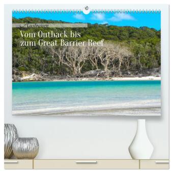 Australien - Vom Outback bis zum Great Barrier Reef (hochwertiger Premium Wandkalender 2026 DIN A2 quer), Kunstdruck in: Der Kalender nimmt Sie mit auf eine Reise kreuz und quer durch den spektakulären und eindrucksvollen australischen Kontinent.
