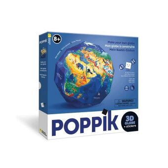 POPPIK - Mein Bastel-Globus, Unser Planet: Durchmesser Globus: 26 cm. CE-zertifiert.
