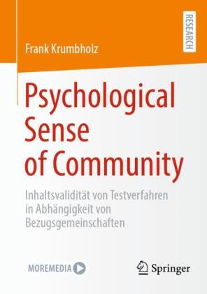 Psychological Sense of Community: Inhaltsvalidität von Testverfahren in Abhängigkeit von Bezugsgemeinschaften