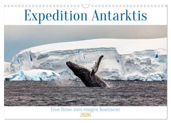 Expedition Antarktis (Wandkalender 2026 DIN A3 quer), CALVENDO Monatskalender: Eine Expeditionsreise zum südlichsten Kontinent der Erde