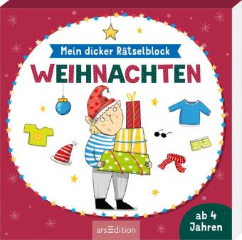 Mein dicker Rätselblock Weihnachten: Ab 4 Jahren