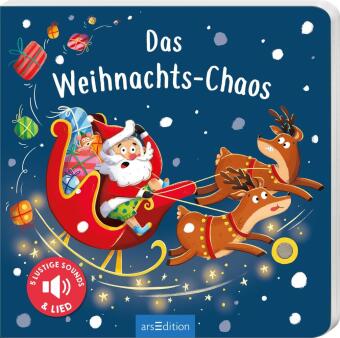 Das Weihnachts-Chaos: Mit 5 lustigen Sounds & Lied. Tönendes Buch