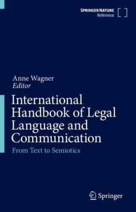 International Handbook of Legal Language and Communication: From Text to Semiotics