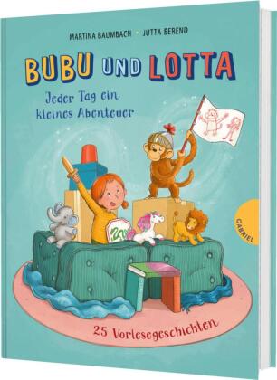 Bubu und Lotta: Jeder Tag ein kleines Abenteuer  | 25 fantasievolle Vorlesegeschichten ab 4 Jahren über Freundschaft und Mut - mit Kuscheltier-Affe Bubu, bekannt aus dem Betthupferl, für starke Familienmomente