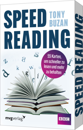 Speed Reading: 55 Karten, um schneller zu lesen und mehr zu behalten | Kartenset zu Mind-Map-Techniken für eine optimale Konzentrations- und Leistungsfähigkeit