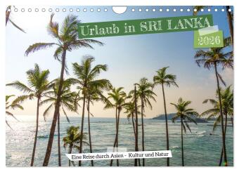Urlaub in Sri Lanka - Reise durch Asien, Kultur und Natur (Wandkalender 2026 DIN A4 quer), CALVENDO Monatskalender: Erkunde die spektakuläre Vielfalt von Sri Lanka Monat für Monat, von beeindruckenden Landschaften bis hin zu kulturellen Schätzen