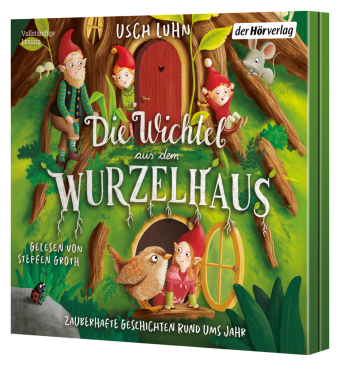 Die Wichtel aus dem Wurzelhaus, 1 Audio-CD, 1 MP3: Zauberhafte Geschichten rund ums Jahr. 104 Min.. Lesung.Ungekürzte Ausgabe
