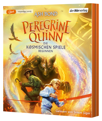 Peregrine Quinn, 2 Audio-CD, 2 MP3: Die Kosmischen Spiele beginnen. 550 Min.. Lesung.Ungekürzte Ausgabe