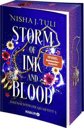Storm of Ink and Blood: Das Nachtfeuer-Quartett 3 | Limitierte Auflage mit Farbschnitt | Slowburn Fantasy Romance von der Nr. 1 SPIEGEL-Bestsellerautorin