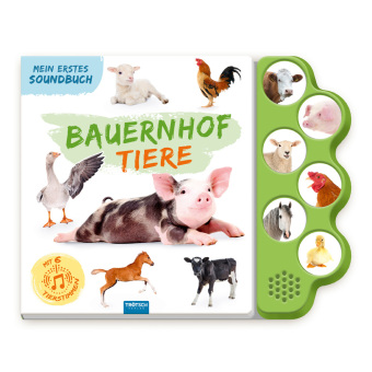 TRÖTSCH - Soundbuch Mein erstes Soundbuch Bauernhoftiere| Ab 2 Jahren: Soundbuch Beschäftigungsbuch Geräuschebuch
