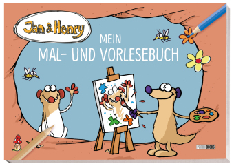 Jan & Henry: Mein Mal- und Vorlesebuch: Malgeschichtenbuch
