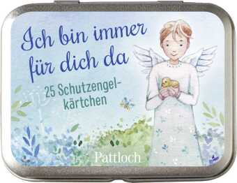 Ich bin immer für dich da - 25 Schutzengelkärtchen: Dein Schutzengel für jeden Tag. Karten in Metalldose für Kinder ab 6 Jahren