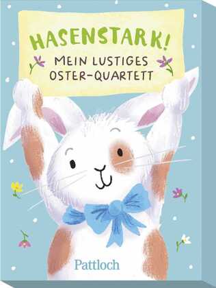 Hasenstark! Mein lustiges Oster-Quartett: Kartenspiel für Kinder ab 4 Jahren | Spieleklassiker für die ganze Familie | kleines Geschenk zu Ostern