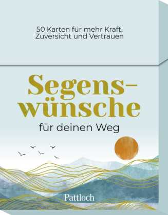 Affirmationskarten: Segenswünsche für deinen Weg: 50 Karten für mehr Kraft, Zuversicht und Vertrauen | Karten-Deck mit 50 Segenswünschen und Affirmationen, die Kraft im Alltag schenken