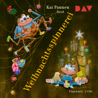 Weihnachtsspinnerei, 2 Audio-CD: Ungekürzte szenische Autorenlesung mit Musik (2 CDs). 110 Min.. CD Standard Audio Format.Lesung