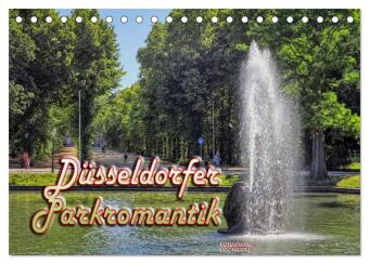 Düsseldorfer Parklandschaften (Tischkalender 2026 DIN A5 quer), CALVENDO Monatskalender: Bezaubernde Impressionen aus Düsseldorfer Parks