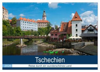 Tschechien - Eine Reise durch ein wunderschönes Land (Wandkalender 2026 DIN A2 quer), CALVENDO Monatskalender: Tschechien im Osten Europas ist immer eine Reise wert.