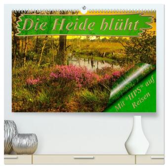 Die Heide blüht (hochwertiger Premium Wandkalender 2026 DIN A2 quer), Kunstdruck in Hochglanz: Die Lüneburger Heide ein Naturparadies in Deutschland.