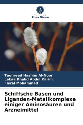 Schiffsche Basen und Liganden-Metallkomplexe einiger Aminosäuren und Arzneimittel