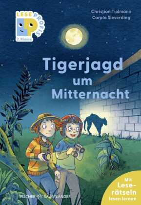 Leseprofis - Tigerjagd um Mitternacht, 2. Klasse: Kinderbuch zum Lesenlernen ab 7 Jahren