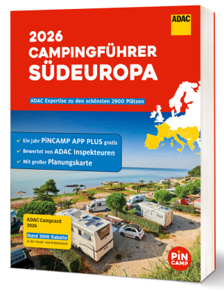 ADAC Campingführer Südeuropa 2026: Mit ADAC Campcard und Planungskarten