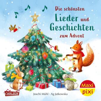 Maxi Pixi 455: Die schönsten Lieder und Geschichten zum Advent: Miniaturbuch