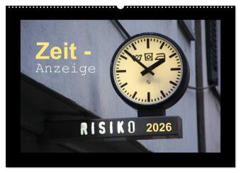 Zeit-Anzeige (Wandkalender 2026 DIN A2 quer), CALVENDO Monatskalender: Das GROSSE UHREN-Allerlei