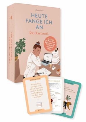 Heute fange ich an - Das Motivationskartenset: 48 Karten für Motivation, Affirmation und Leichtigkeit in deinem Alltag - gegen Prokrastination, für mehr Fokus, Zielerreichung & tägliche Selbstmotivation