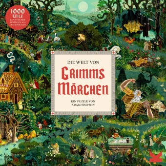 Die Welt von Grimms Märchen: Ein 1000-Teile-Puzzle