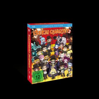 Isekai Quartet - Gesamtausgabe, 1 Blu-ray Staffel.2: 144 Min.