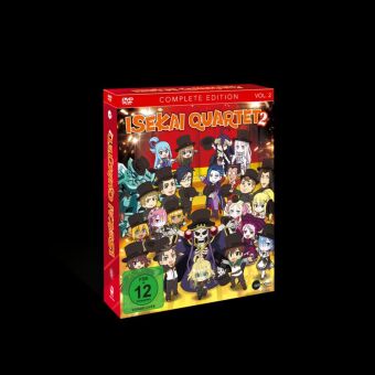 Isekai Quartet - Gesamtausgabe, 1 DVD Staffel.2: 144 Min.