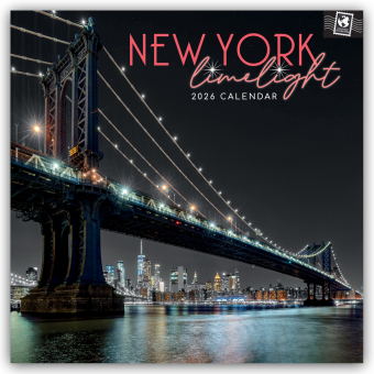 New York Limelight - New York im Rampenlicht 2026 - 16-Monatskalender: Original Gifted Stationery-Kalender [ Mehrsprachig] [ Kalender]