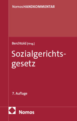 Sozialgerichtsgesetz: Handkommentar
