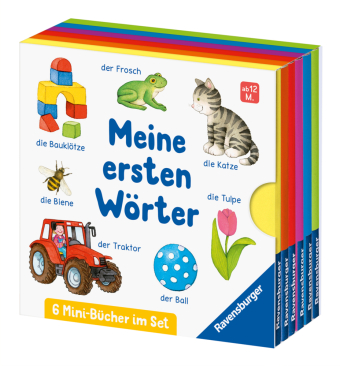 Meine ersten Wörter: 6 Mini-Bücher im Set: 6 Mini-Bücher im Set