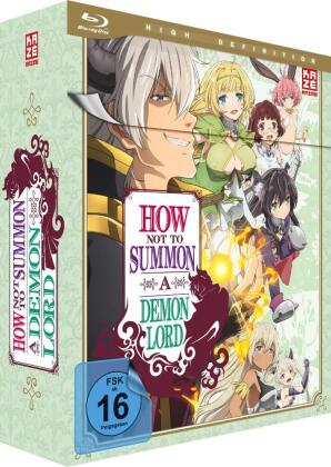How NOT to Summon a Demon Lord, 3 Blu-ray Staffel.1: Staffel 1 Gesamtausgabe. Artcard; Chibisticker; Clean Opening und Ending; Manga-Leseprobe; Poster; Standee. 300 Min.