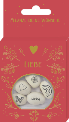 Geprägte Saatbohnen - Pflanze deine Wünsche: Glücksbohnen mit Botschaft - Liebe: Nachhaltiges Geschenk: Zauberbohnen zur Kommunion, Konfirmation, zum Geburtstag oder als Dankeschön