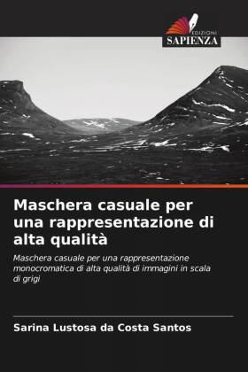 Maschera casuale per una rappresentazione di alta qualità: Maschera casuale per una rappresentazione monocromatica di alta qualità di immagini in scala di grigi