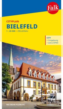 Falk Cityplan Bielefeld 1:20.000: 1:20000